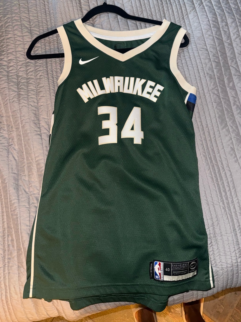 Nike Milwaukee Bucks #34 Giannis Antetokounmpo Jersey